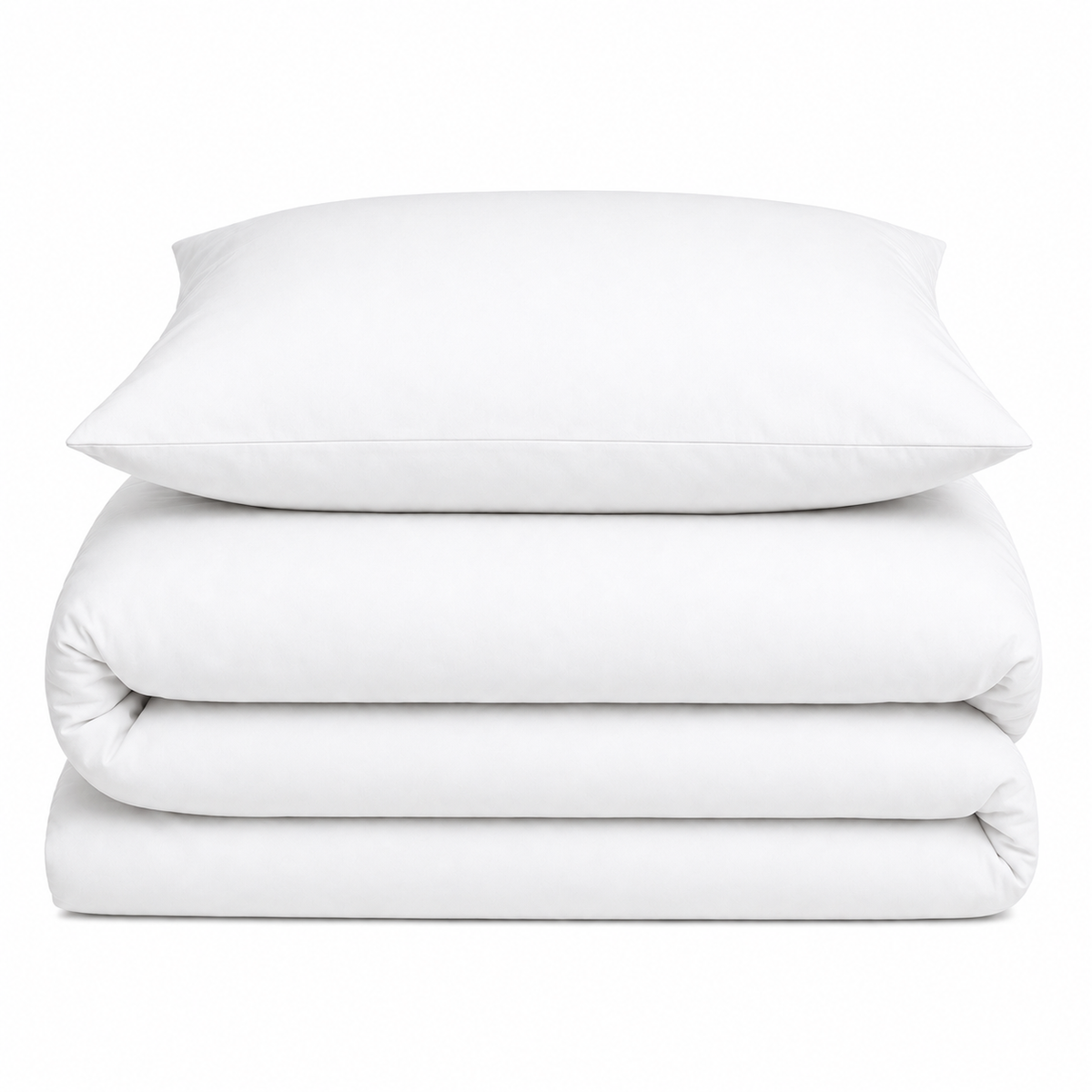 Velosso Plain Dyed Duvet Cover & Pillowcase Set