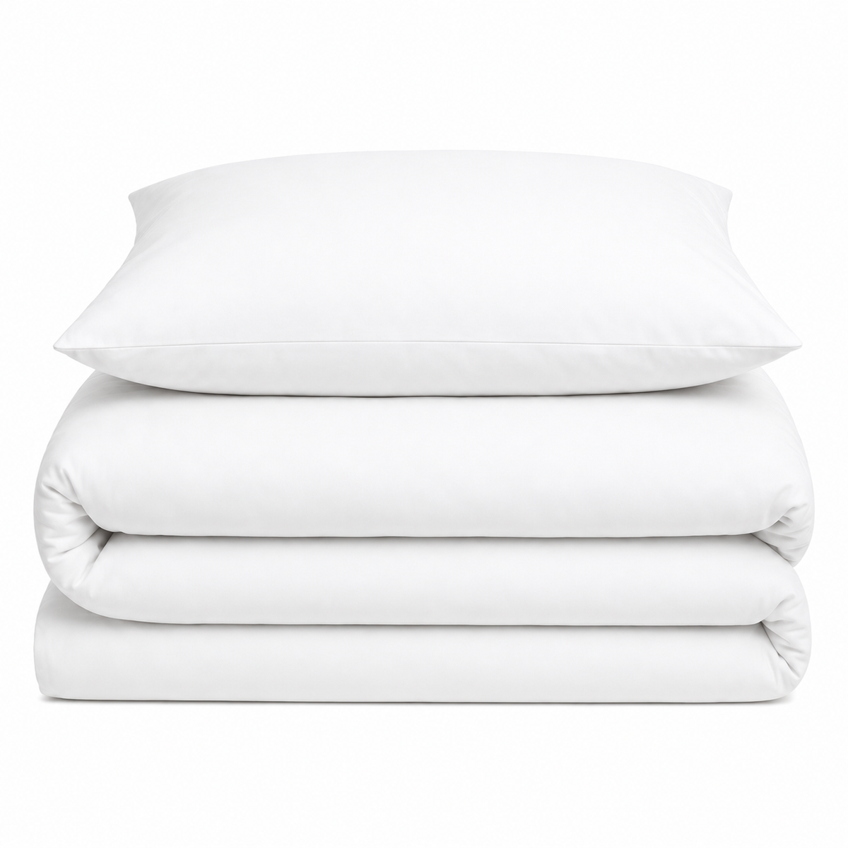 Velosso Plain Dyed Duvet Cover & Pillowcase Set
