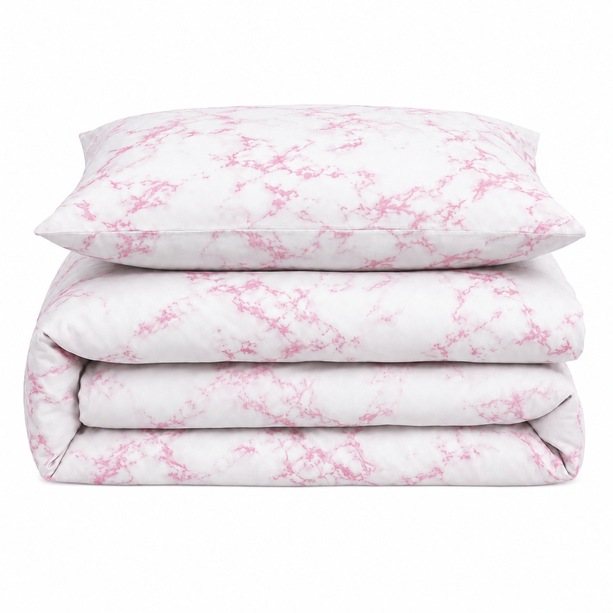 Velosso Marble Duvet Cover & Pillowcase Set