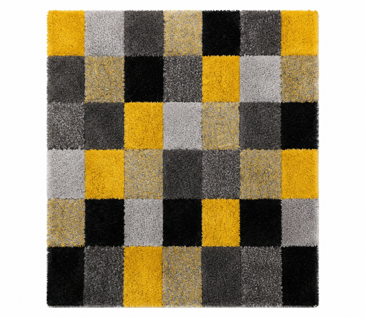 Home Republic Manhattan Blocks Rug Long Pile