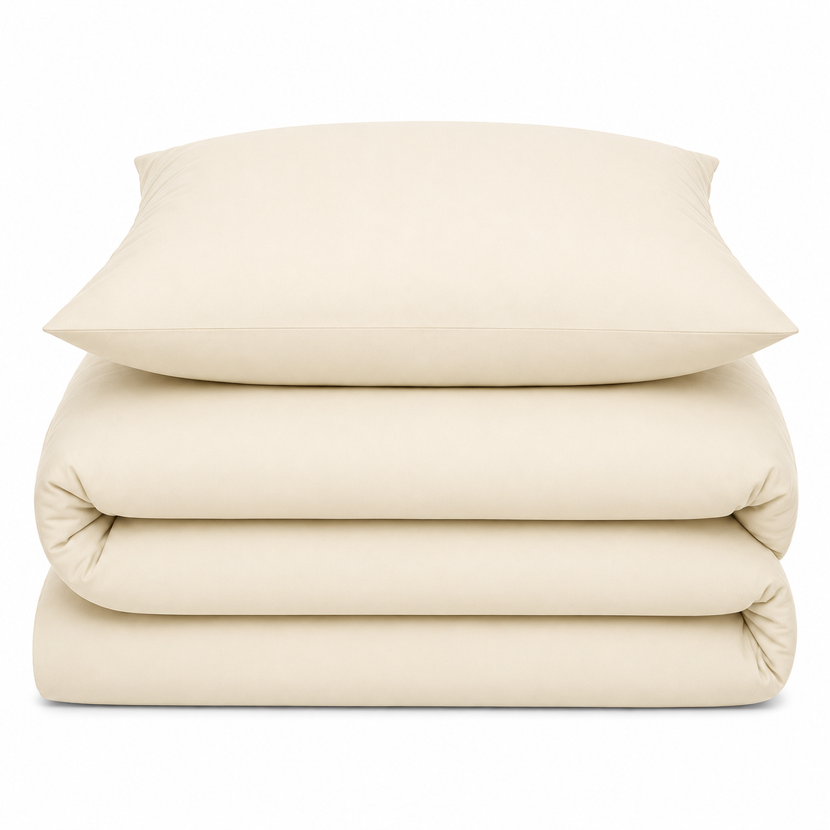 Velosso Plain Dyed Duvet Cover & Pillowcase Set