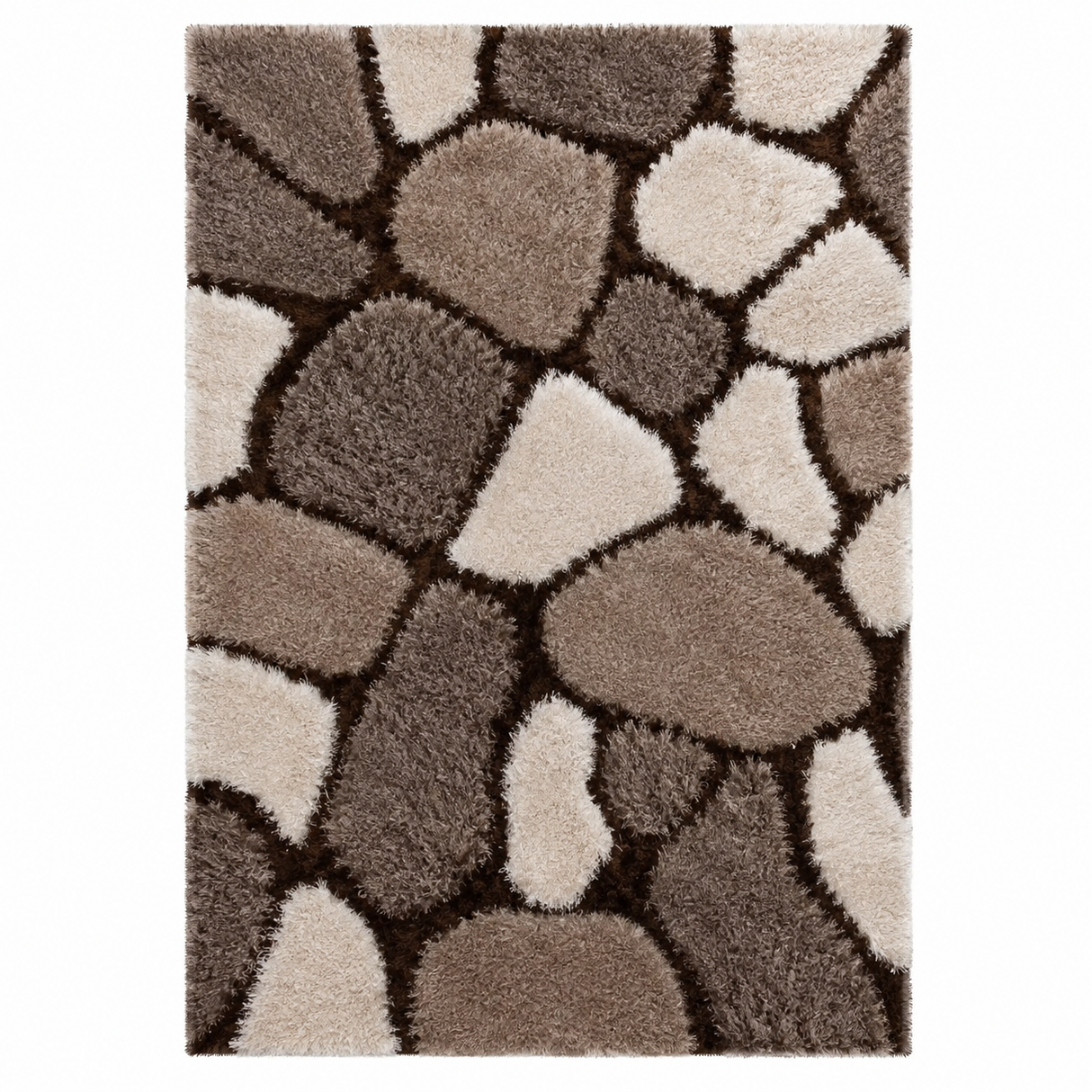 Home Republic Pebbles Shaggy Rug Long Pile