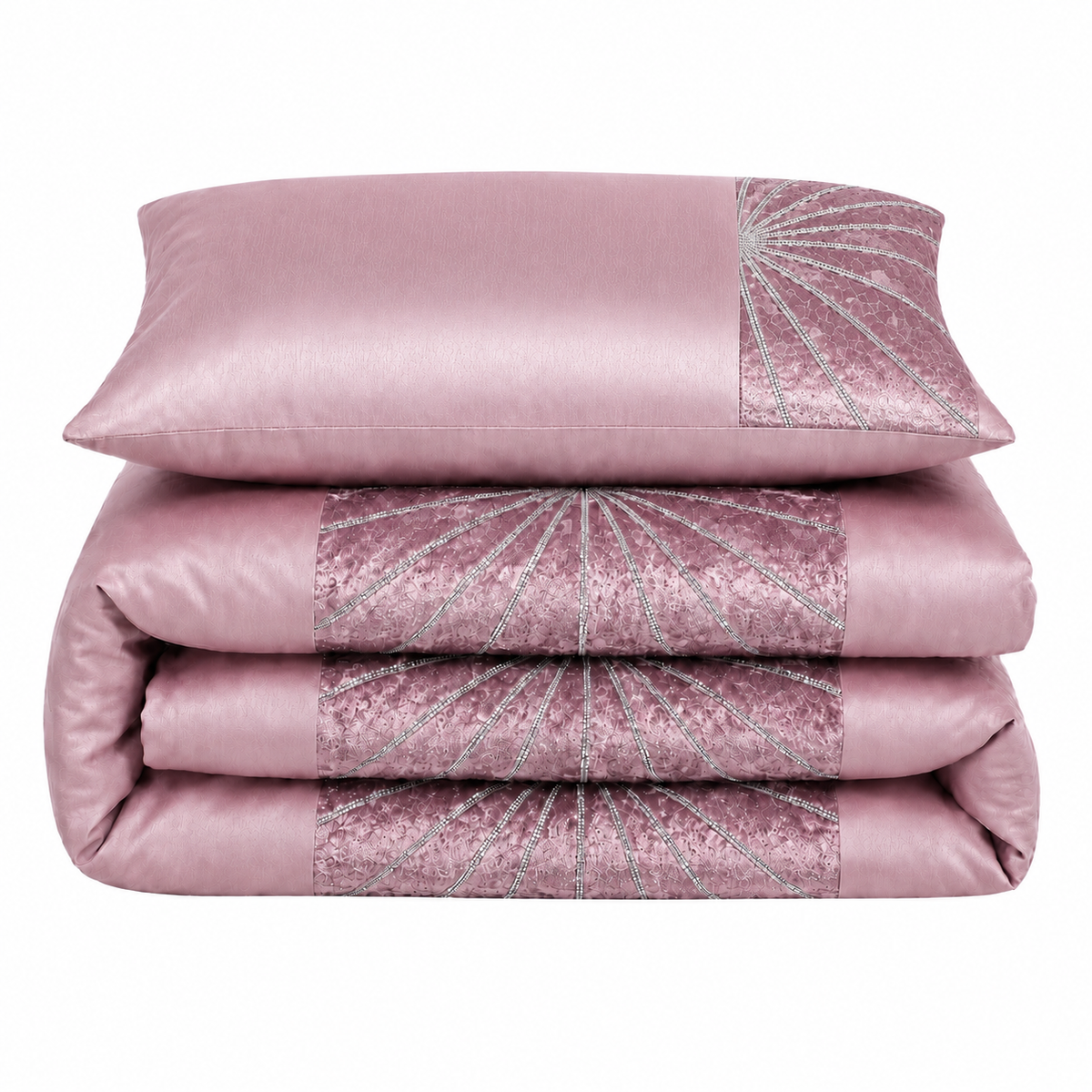 Intimates Diamante Starburst Duvet Cover & Pillowcase Set