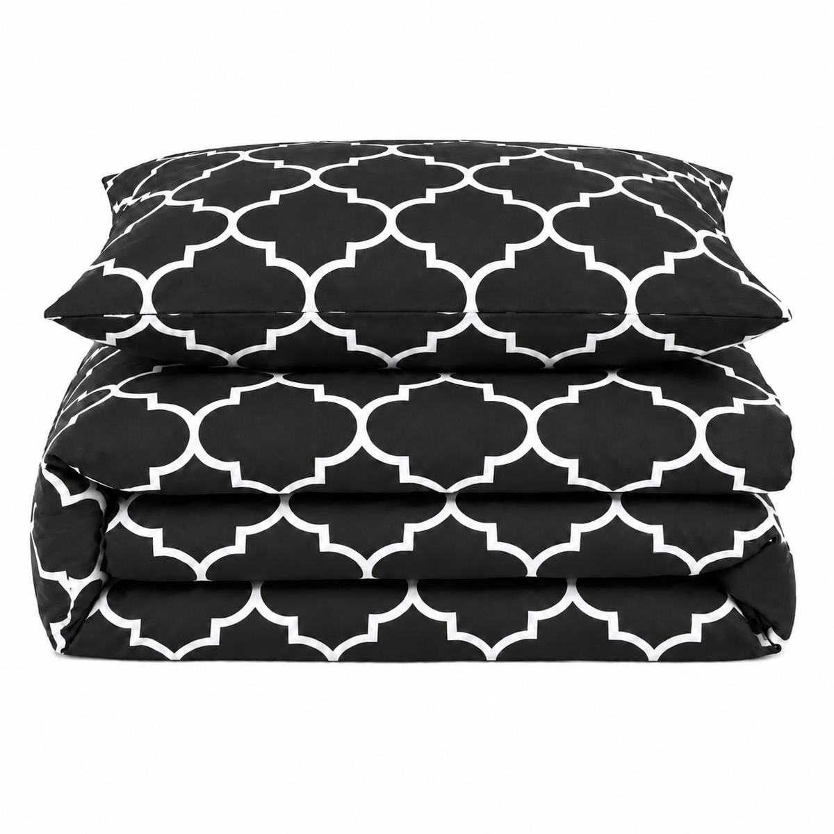 Velosso Lattice Duvet Cover & Pillowcase Set