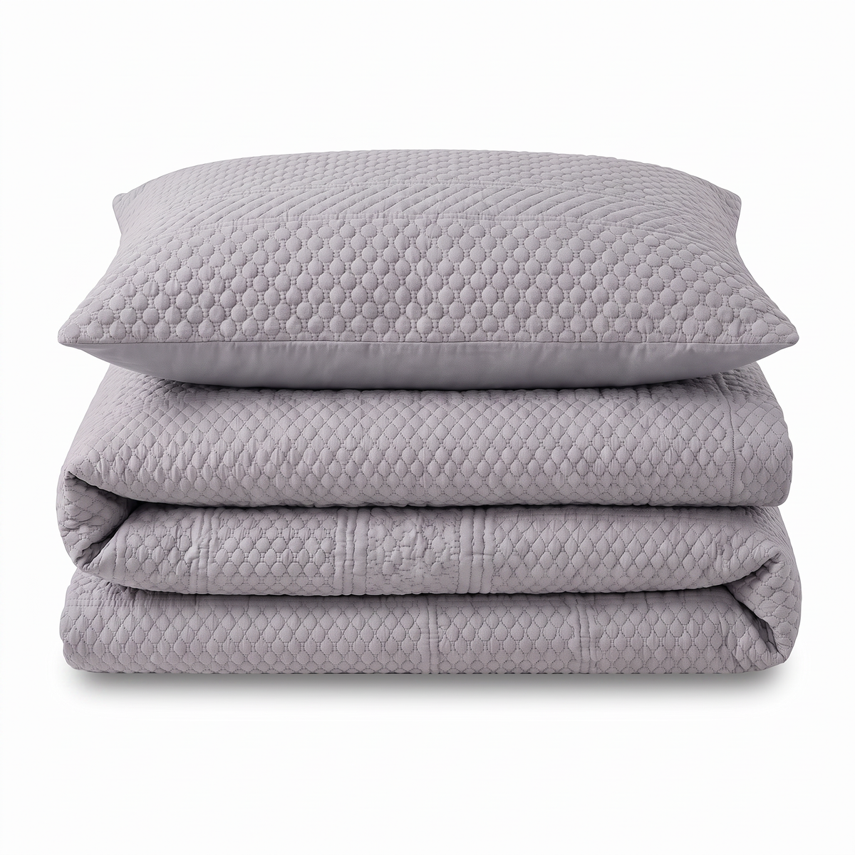 Velosso Paloma Pinsonic Bobble Pattern Duvet Cover And Pillowcase Set