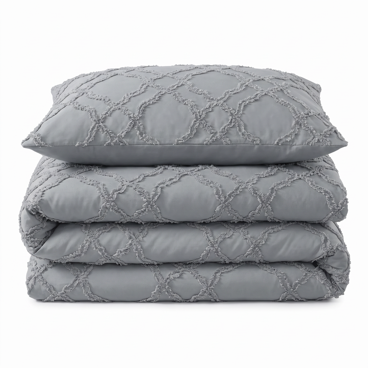 Intimates Ophelia Tufted Duvet Cover & Pillowcase Set