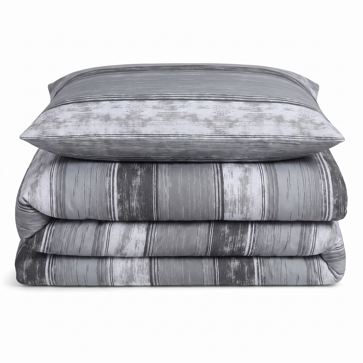 Velosso Brooklyn Stripe Duvet Cover & Pillowcase Set