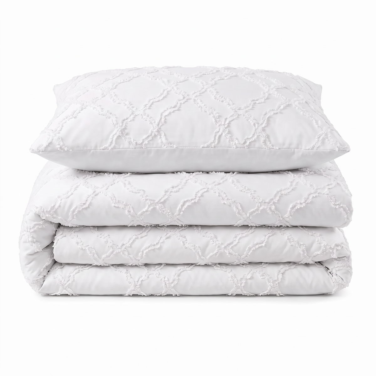 Intimates Ophelia Tufted Duvet Cover & Pillowcase Set