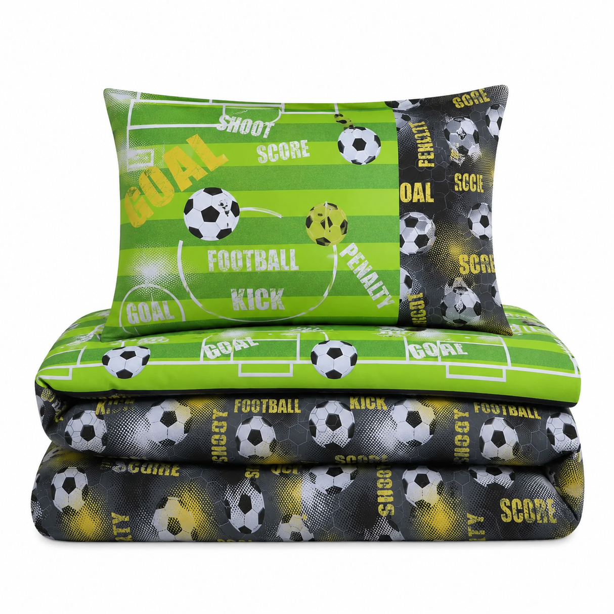 Velosso Footy Galore Duvet Cover & Pillowcase Set