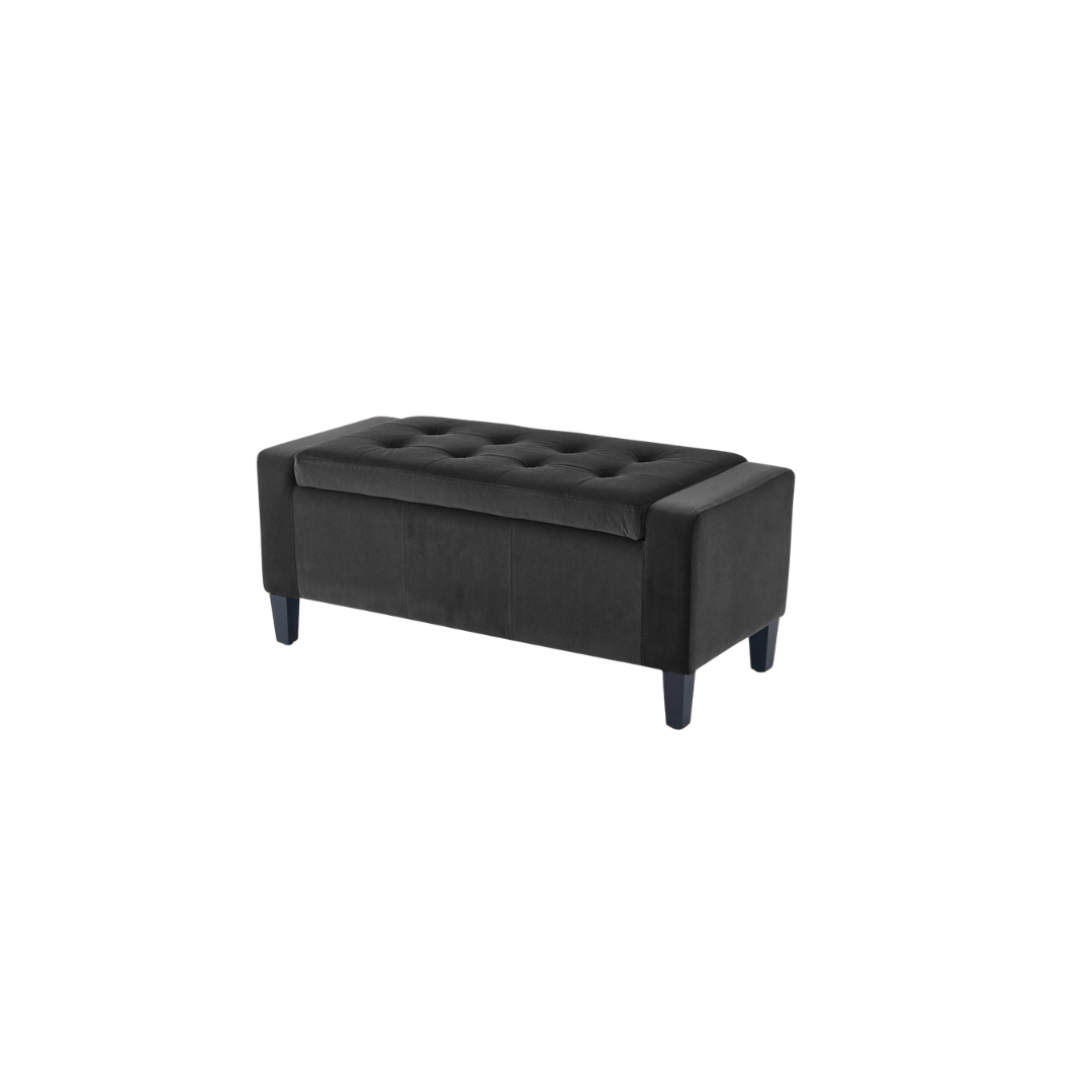 Home Republic Luna Velvet Storage Seat
