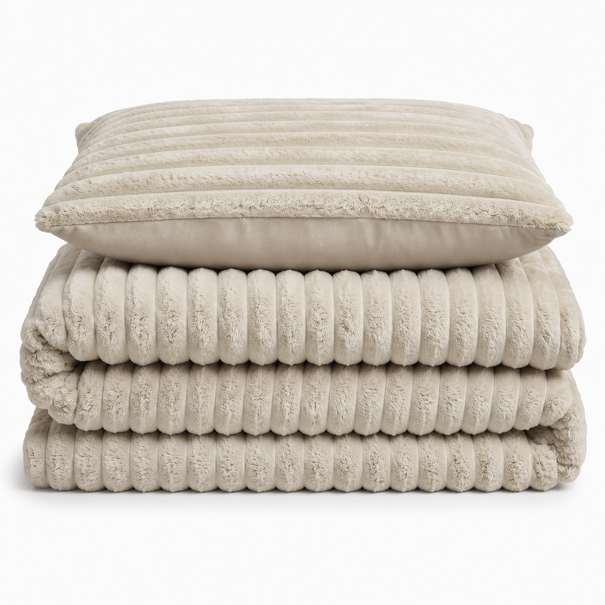 Velosso Chunky Cord Duvet Cover & Pillowcase Set