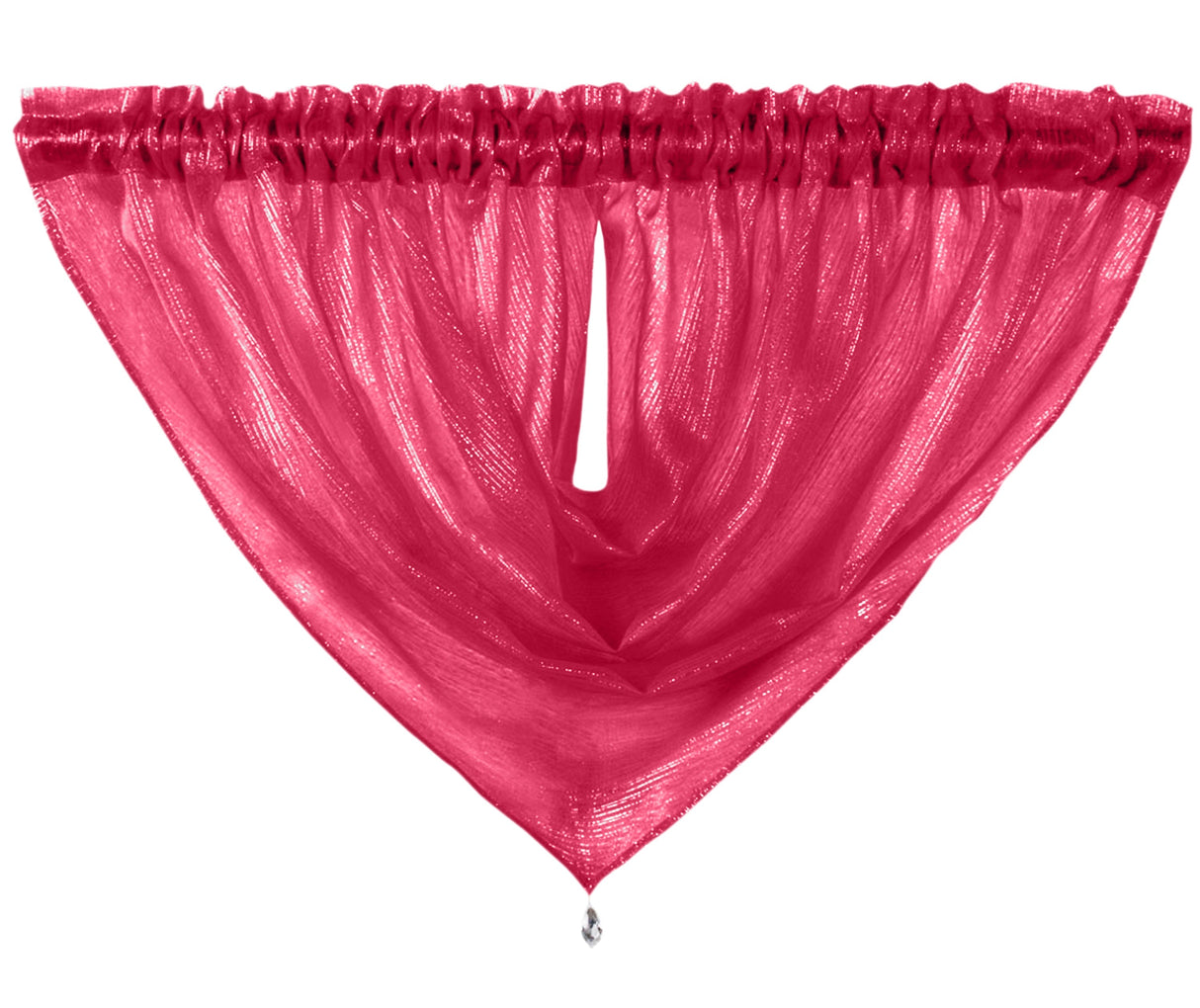 Intimates Alessandria Sparkly Sheer Curtain Swag