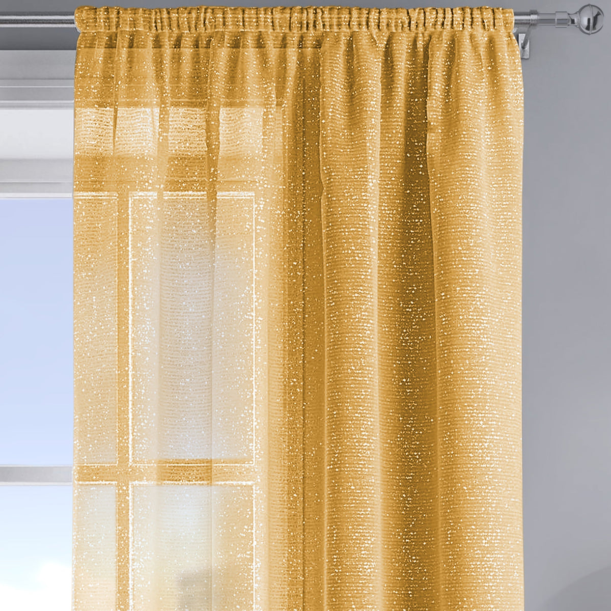 Intimates Alessandria Sparkly Sheer Voile Panel
