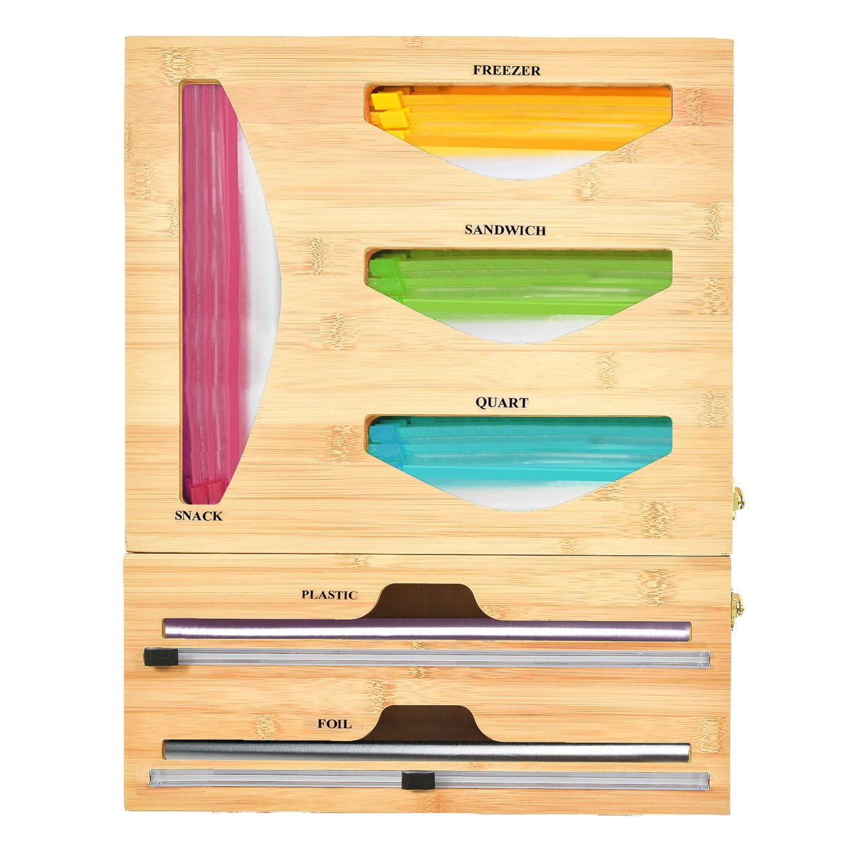 Home Republic Bamboo Sandwhich Bag Organiser