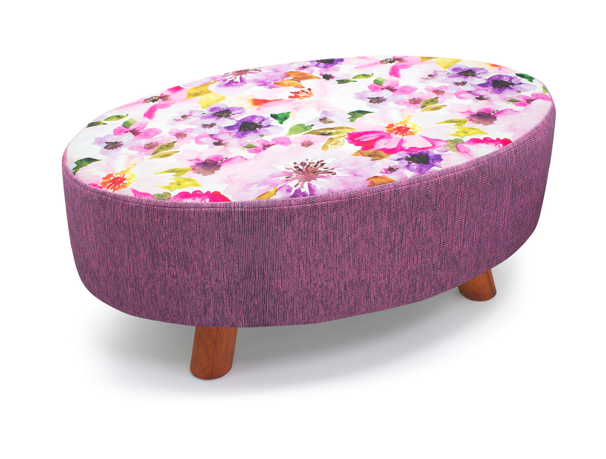 Velosso Bloom Oval Foot Stool