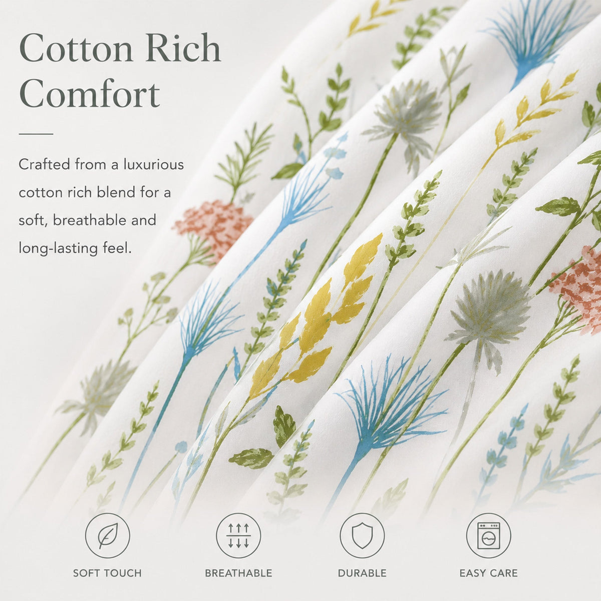Florelle Bloomfield Wild Meadow Duvet Cover And Pillowcase Set