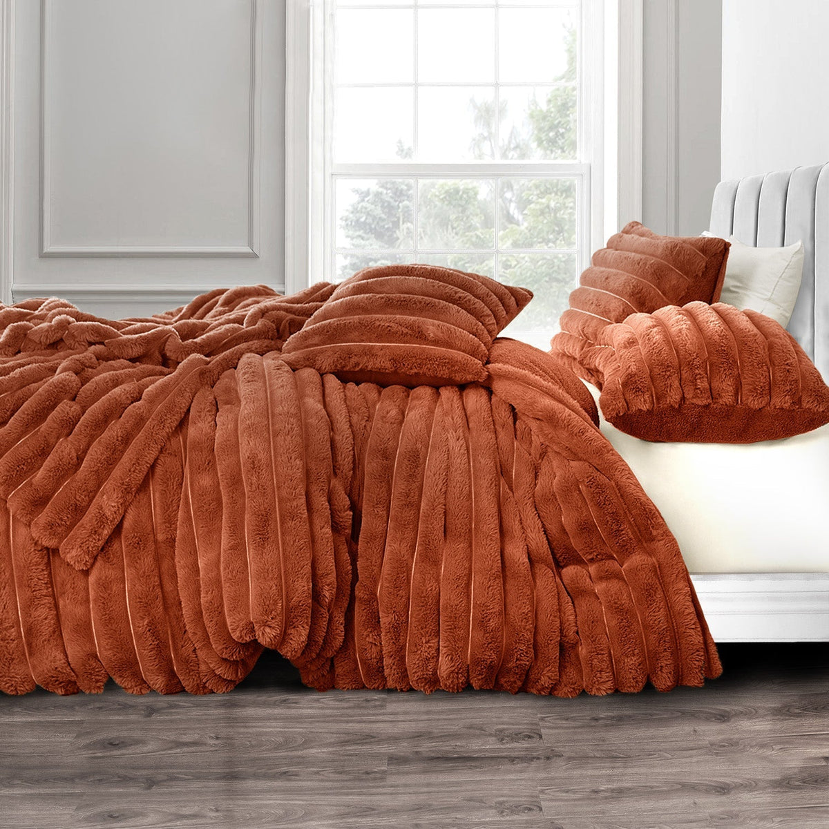 Velosso Chunky Cord Duvet Cover & Pillowcase Set