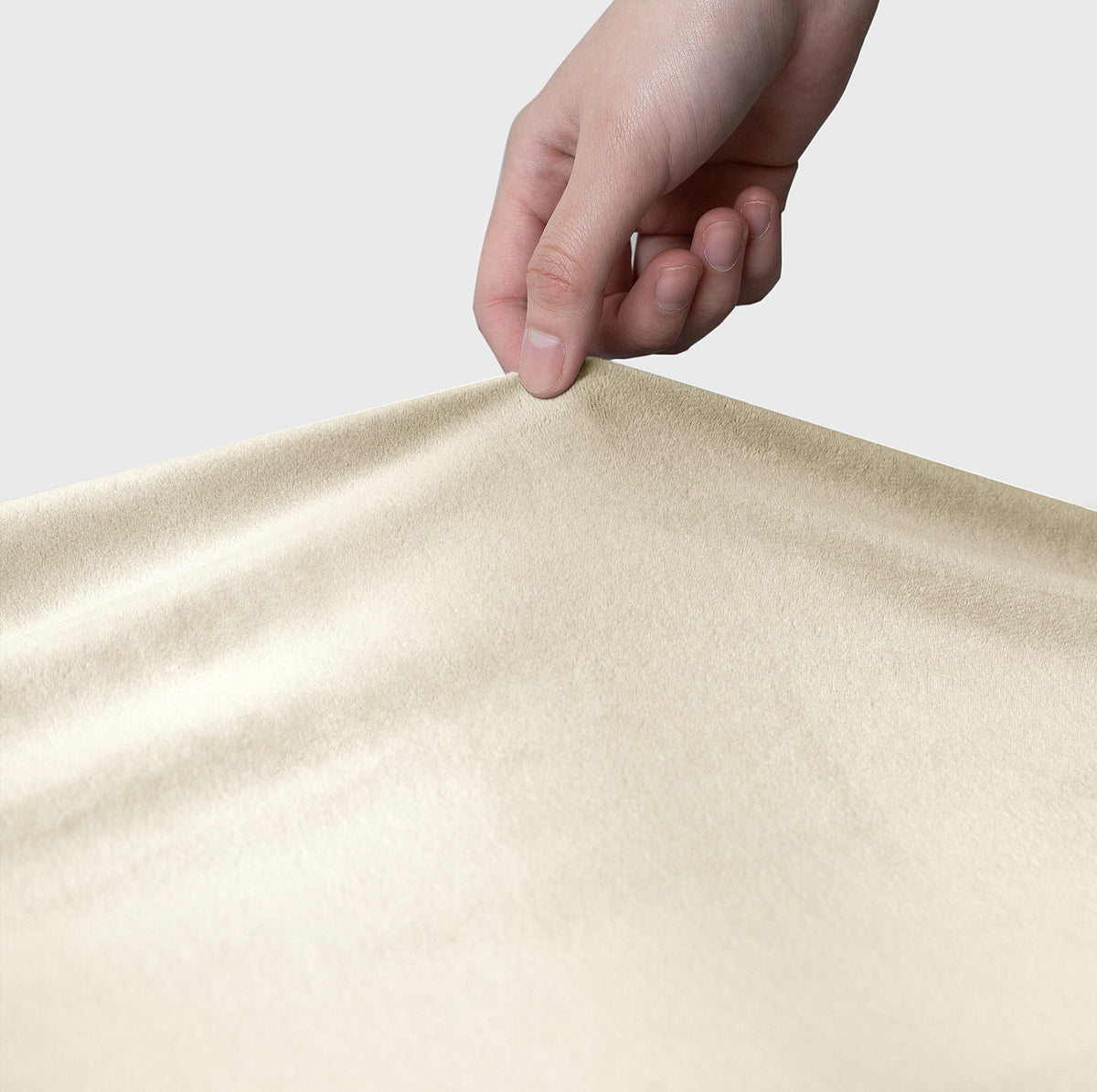 Home Republic Faux Mink Stretch Fitted Sofa Cover