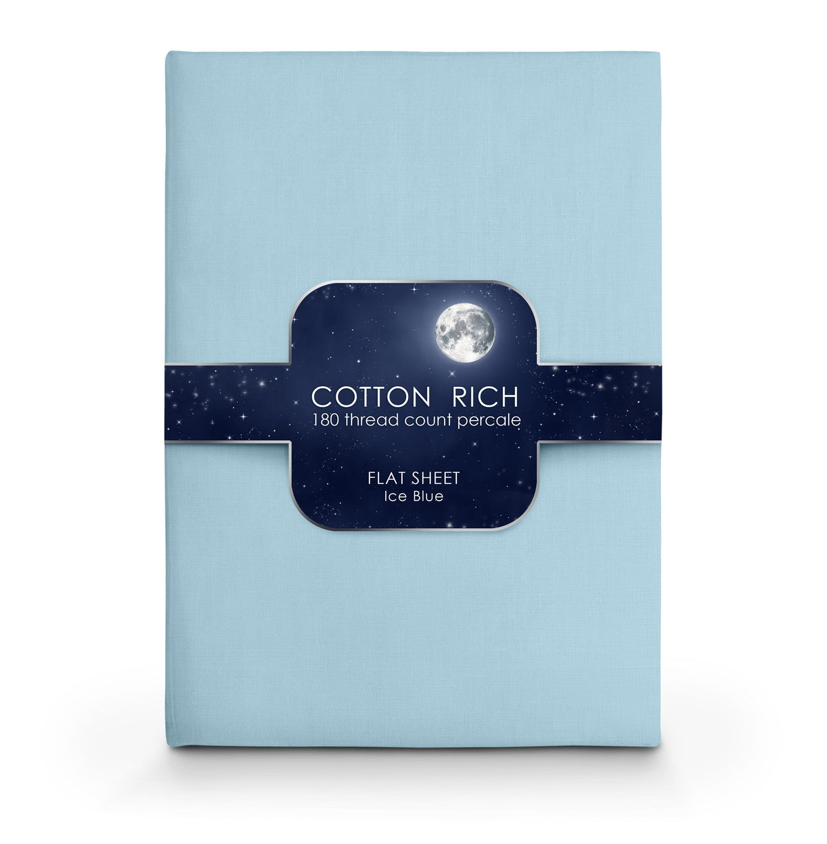 Velosso Cotton Rich Pecale Plain Dyed Valance Sheet