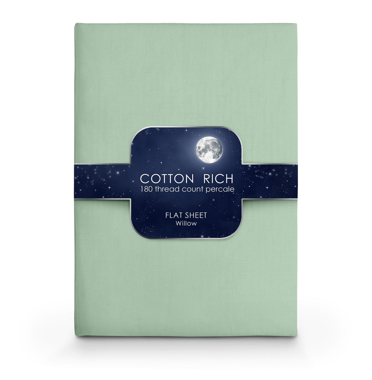 Velosso Cotton Rich Pecale Plain Dyed Valance Sheet