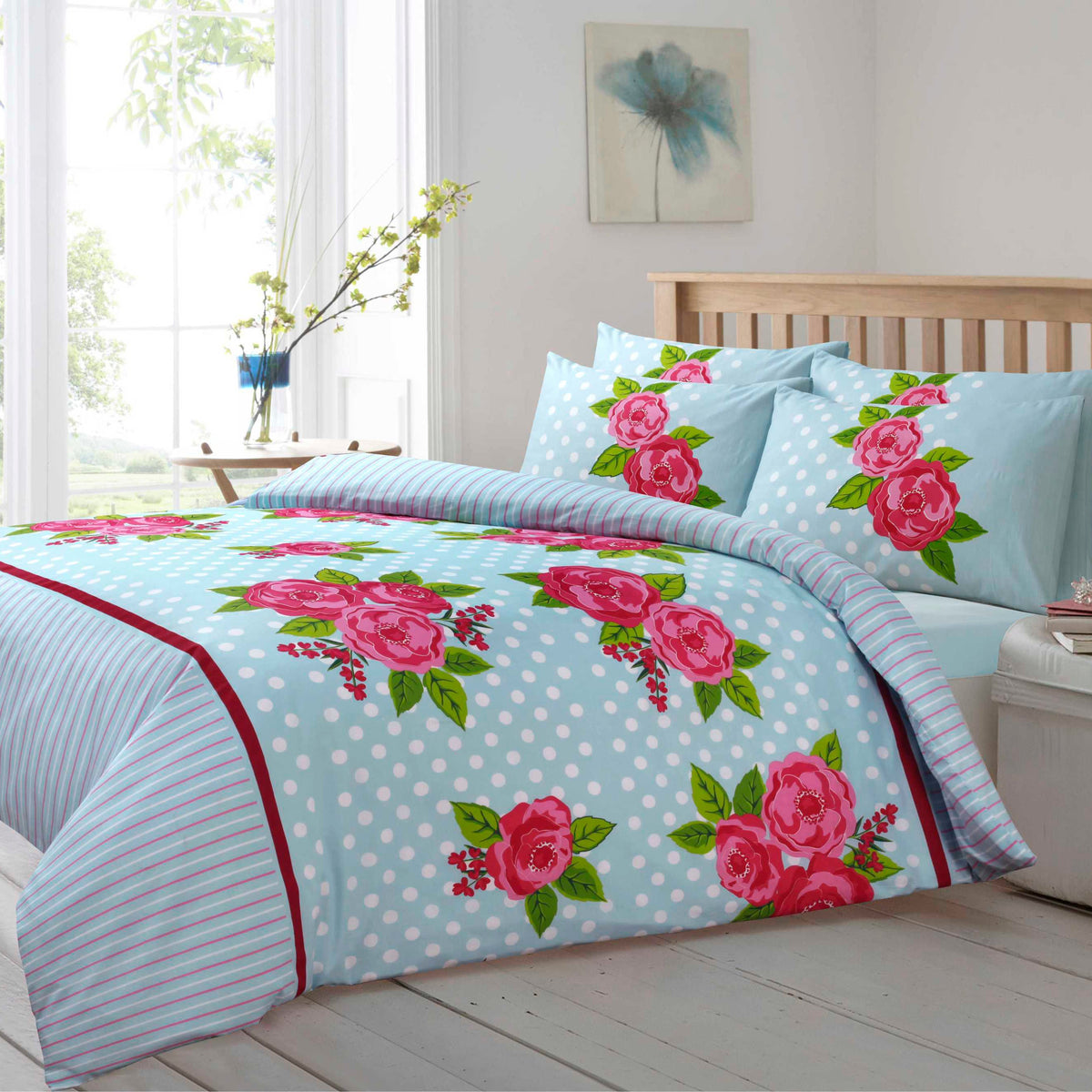 Velosso Leah Duvet Cover & Pillowcase Set