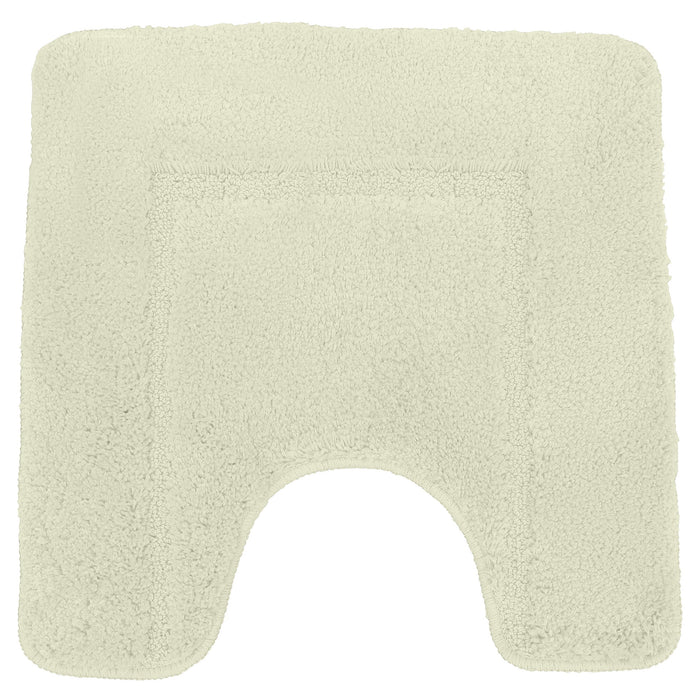 Mayfair Cream Pedestal Mat Anti-Slip Microfibre