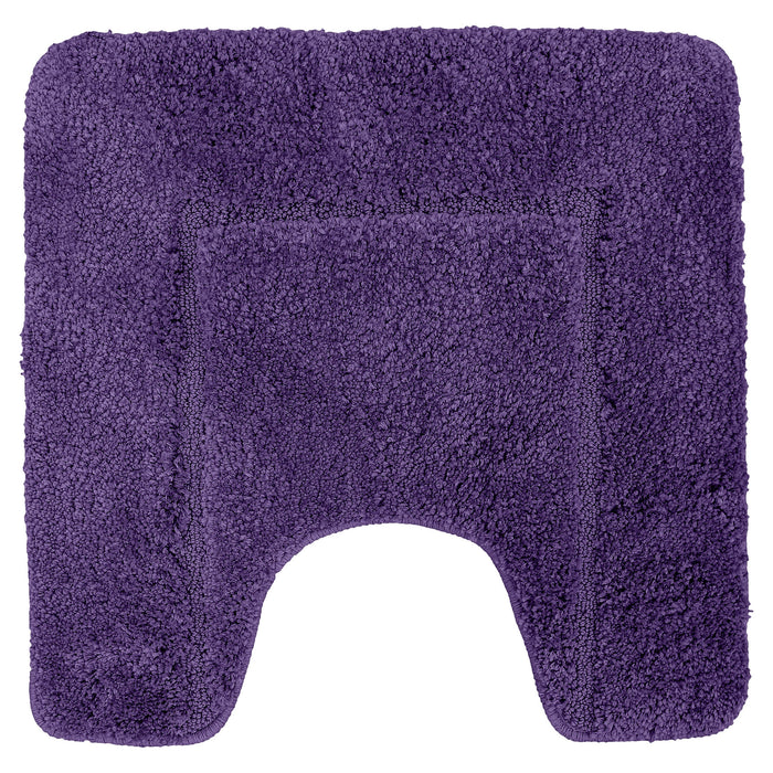 Mayfair Purple Pedestal Mat Anti-Slip Microfibre