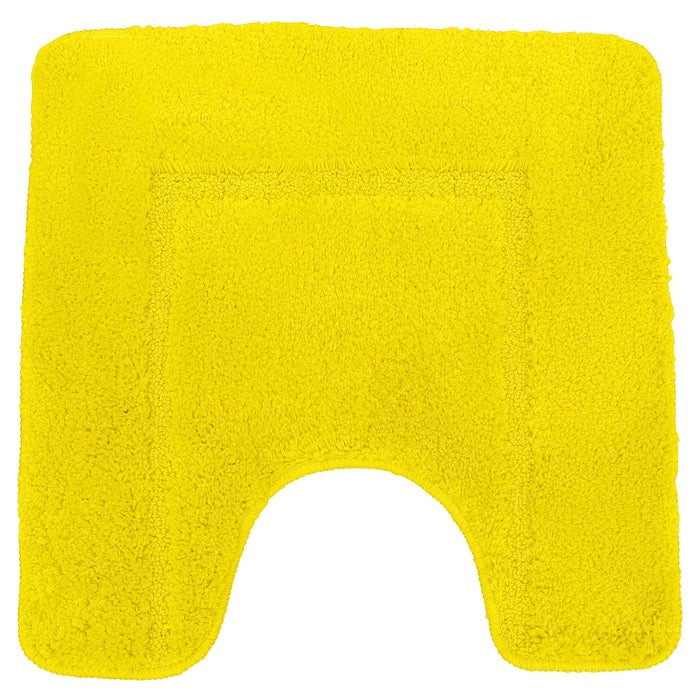 Mayfair Yellow Pedestal Mat Anti-Slip Microfibre