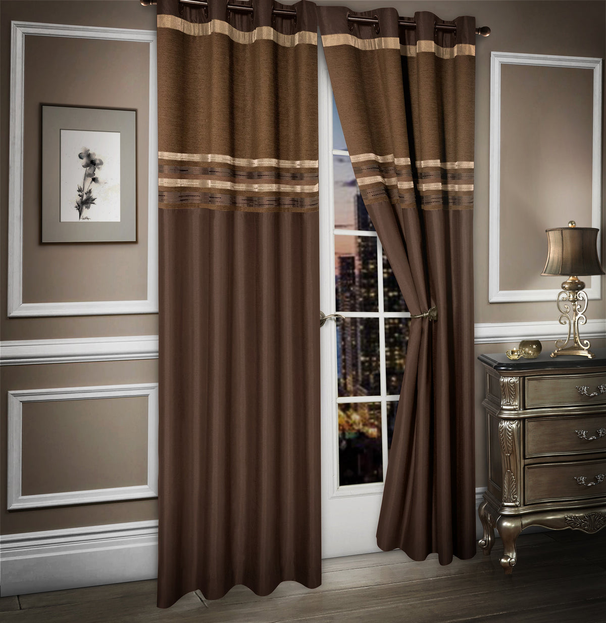 Intimates Renatta Ring Top Curtains