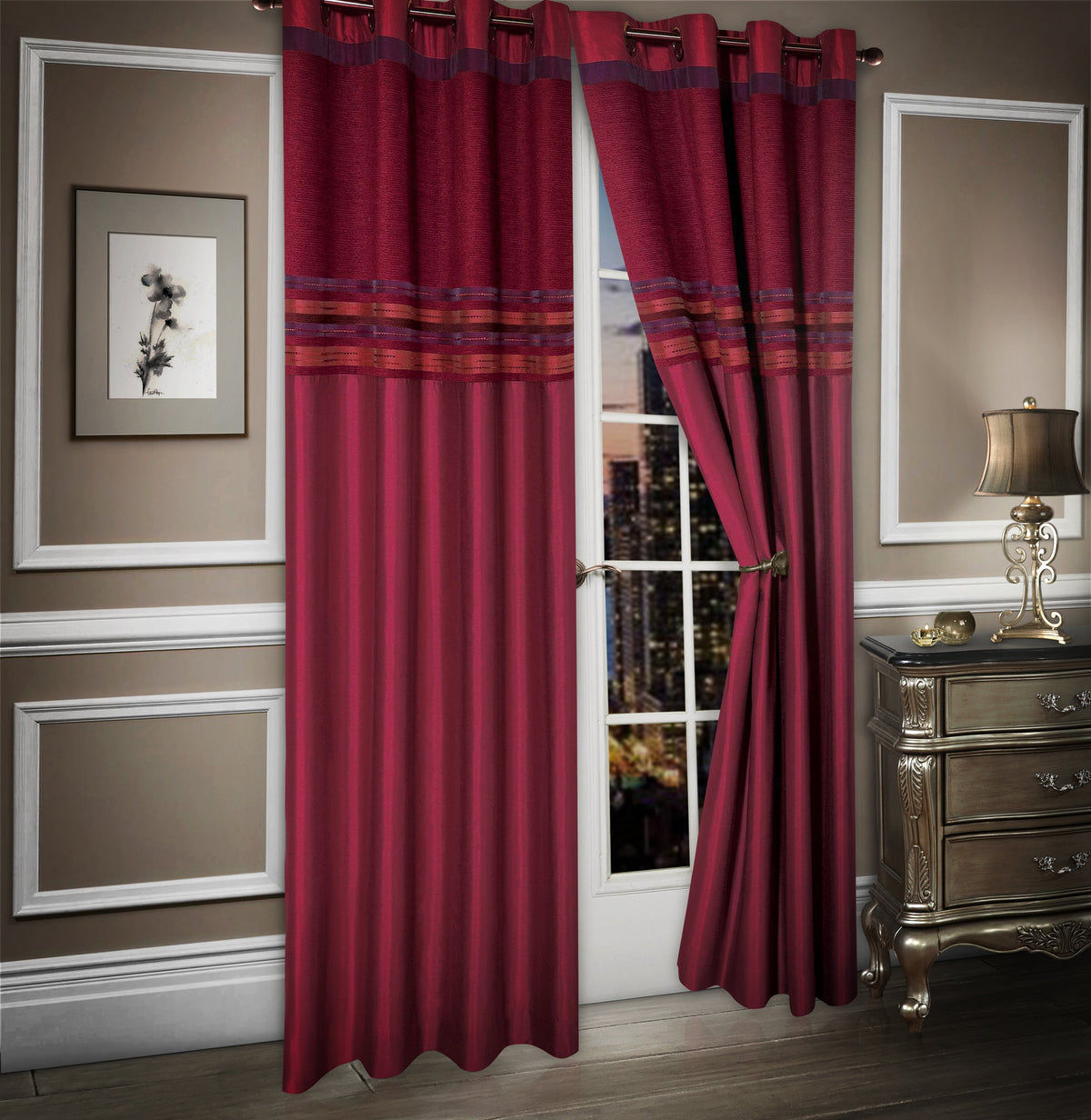 Intimates Renatta Ring Top Curtains