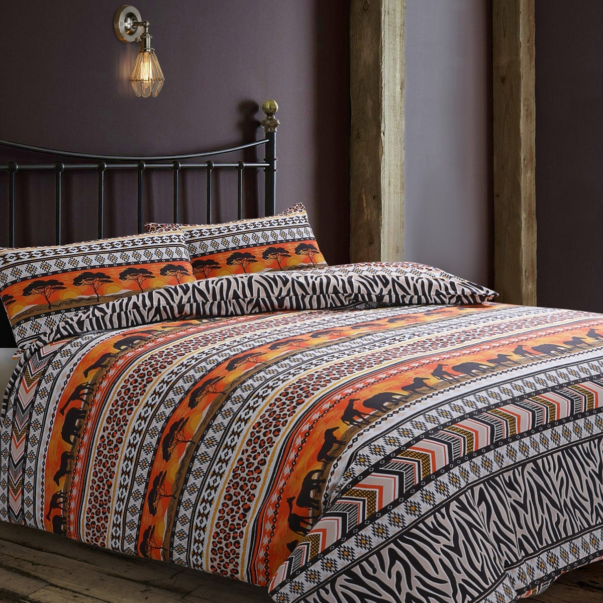 Velosso Safari Duvet Cover & Pillowcase Set