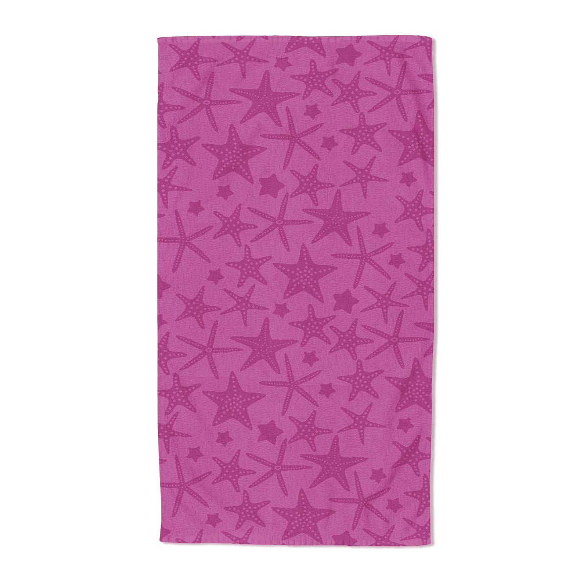 Velosso Starfish Embossed Jacquard Beach Towel