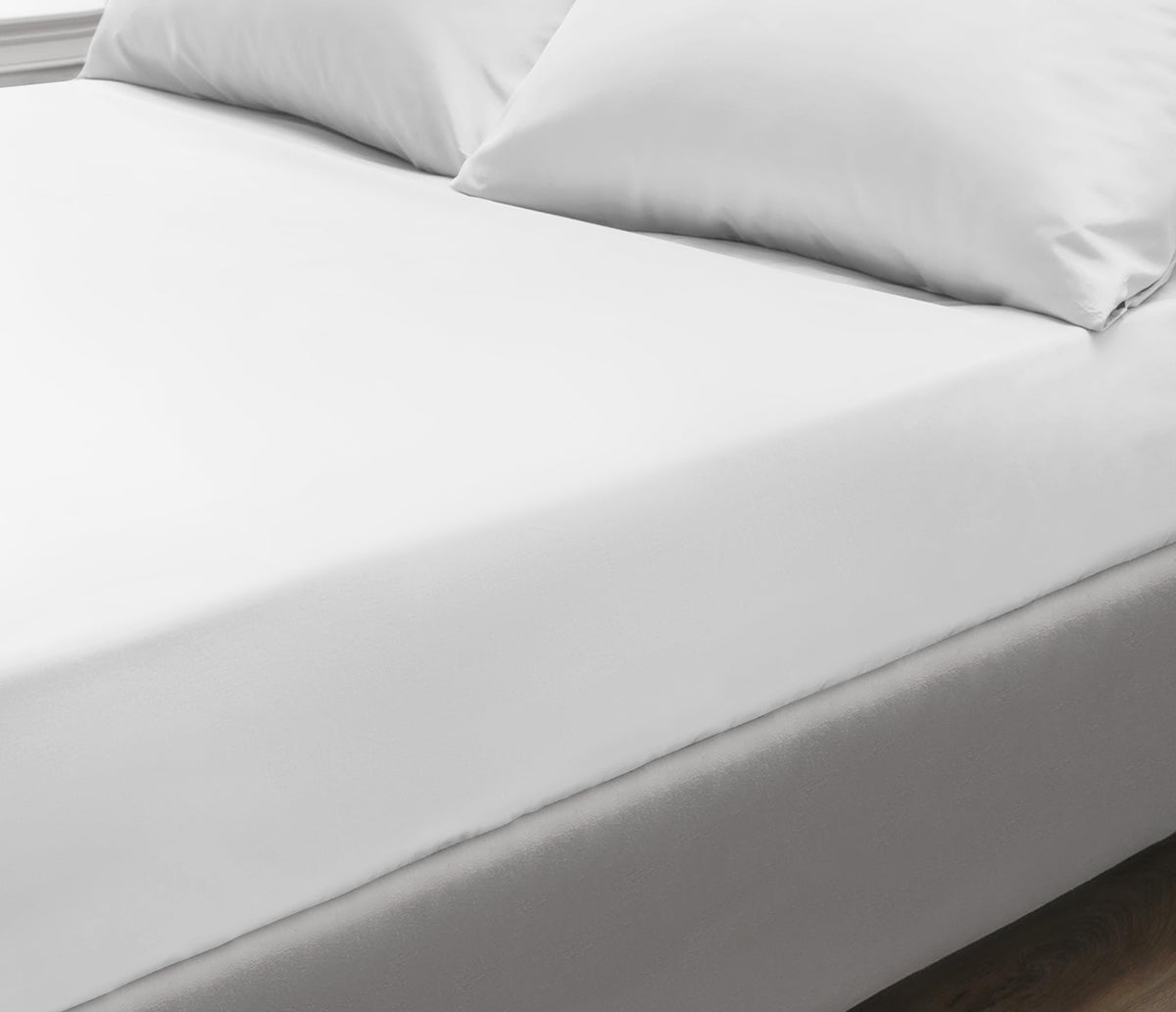 Sweet Dreams T200 100% Percale Cotton Fitted Sheet