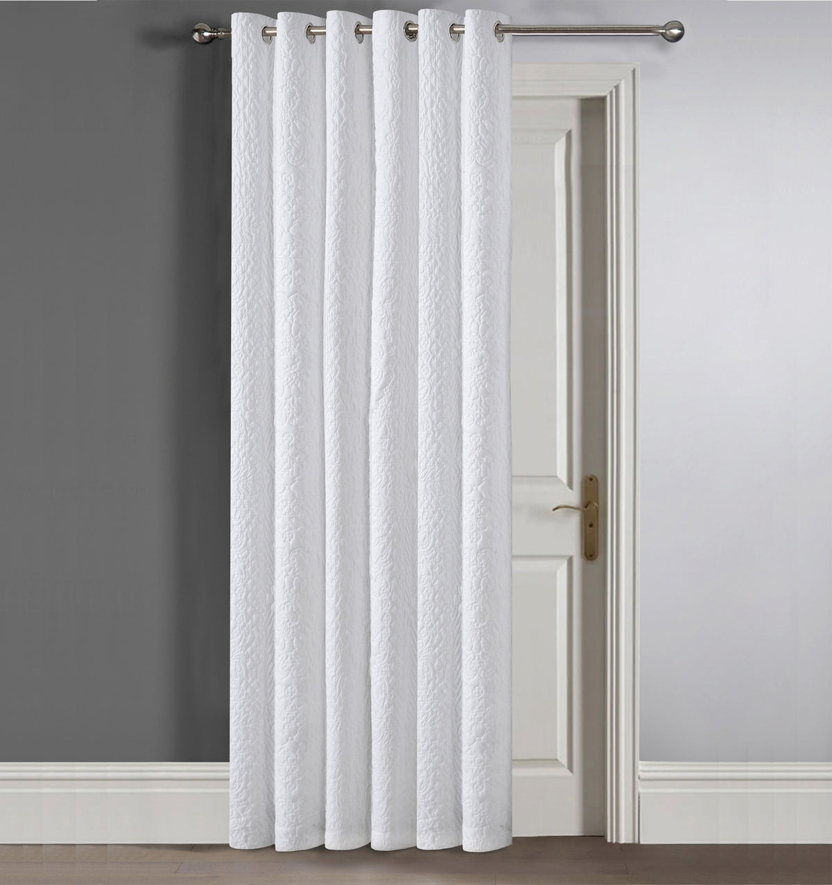 Velosso Winchester Ring Top Door Curtain