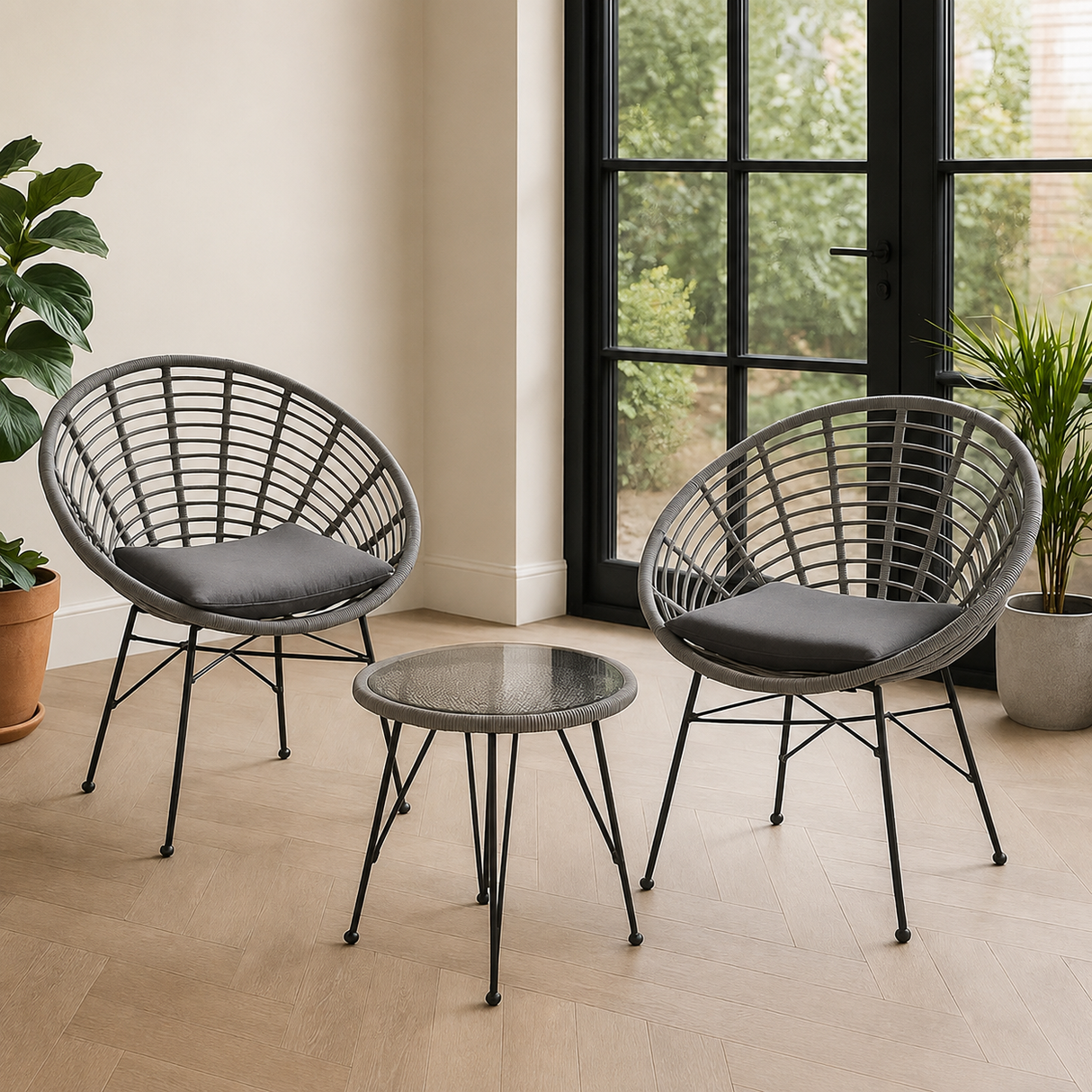 Home Republic Venice 3Pc Bistro Set