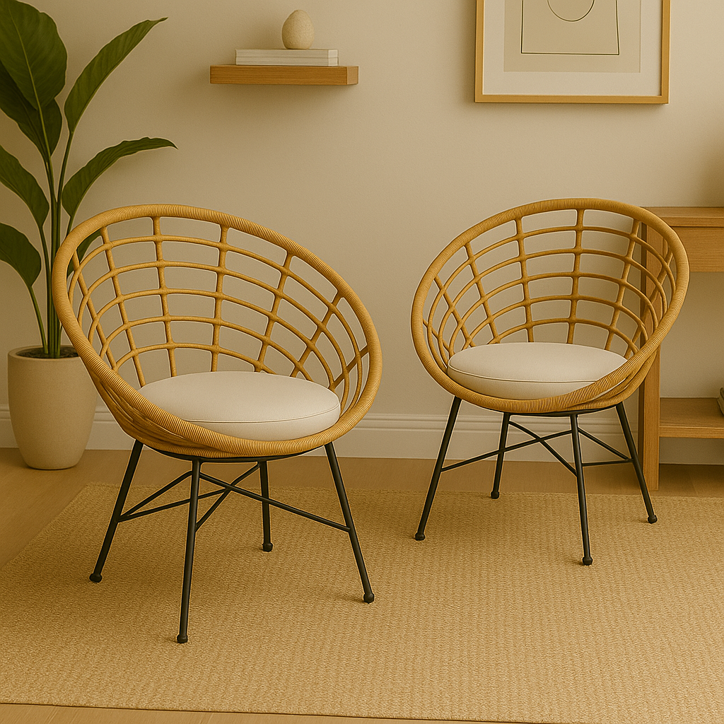 Home Republic Venice Rattan Chair