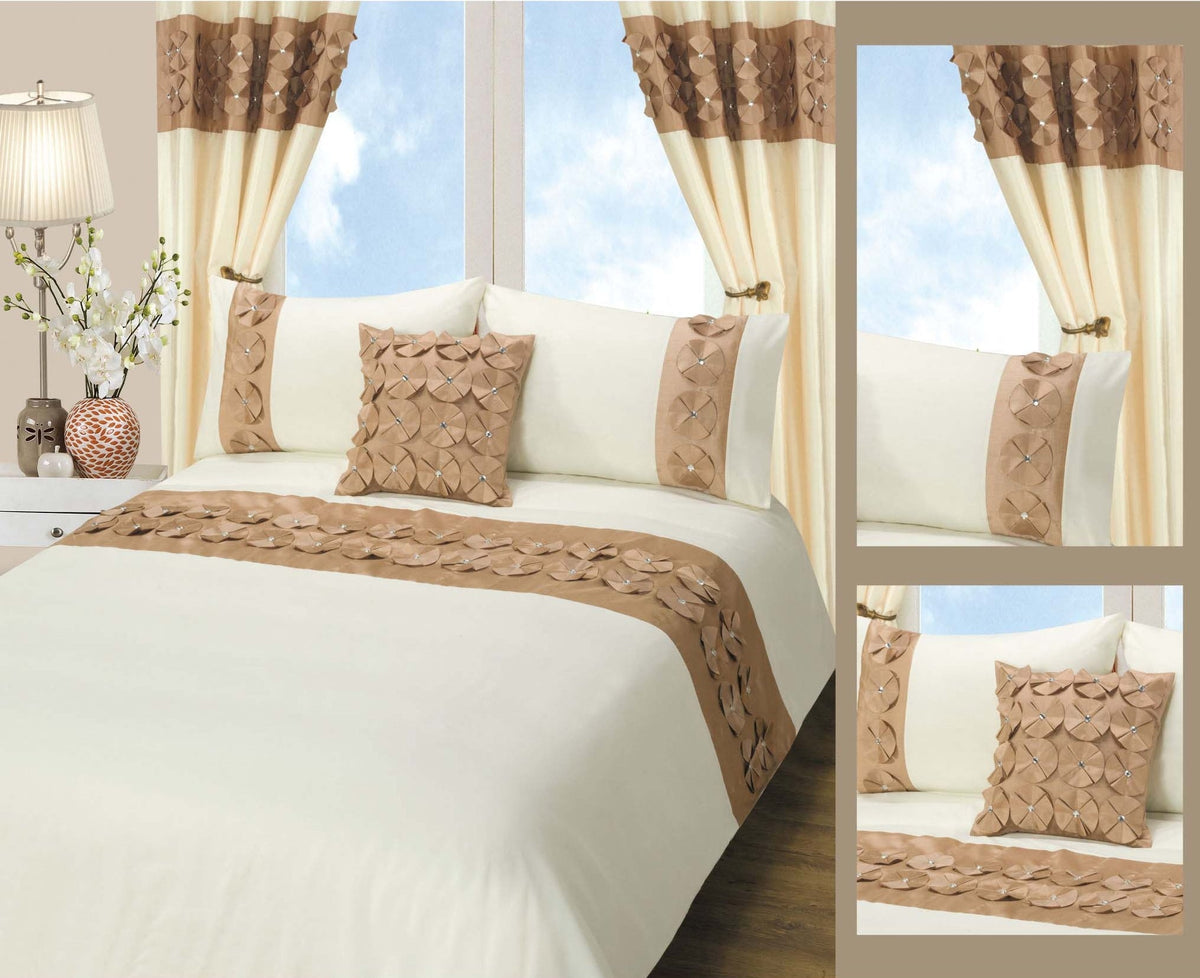 Intimates Vogue Diamante Duvet Cover & Pillowcase Set