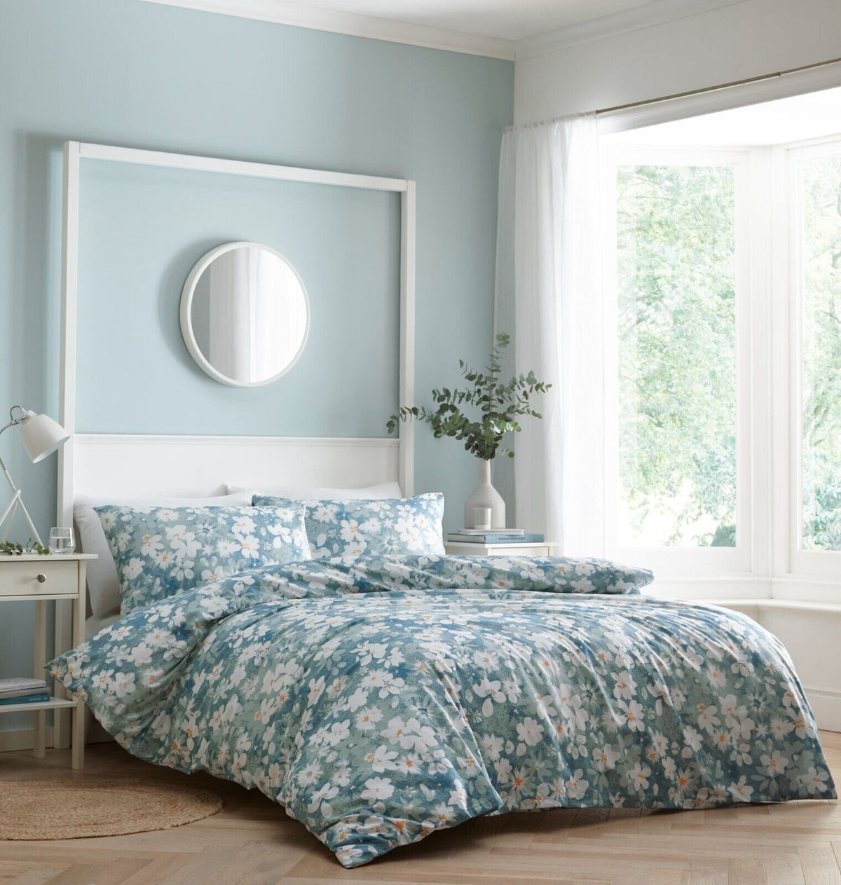 Portfolio Hazy Bloom Duvet Cover & Pillowcase Set