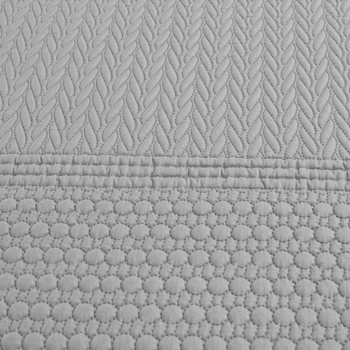 Velosso Paloma Pinsonic Bobble Pattern Duvet Cover And Pillowcase Set