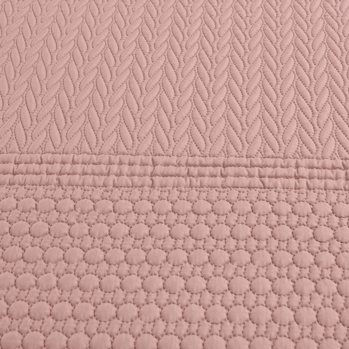 Velosso Paloma Pinsonic Bobble Pattern Duvet Cover And Pillowcase Set