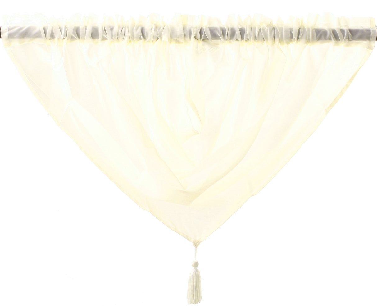 Intimates Riva Plain Sheer Voile Swag