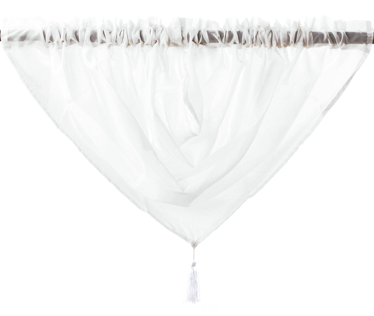 Intimates Riva Plain Sheer Voile Swag