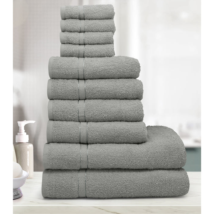 Aspen 400gsm Cotton Grey Towel