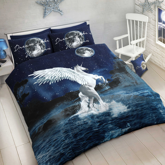 Dream Like A Unicorn Duvet Cover & Pillowcase Set