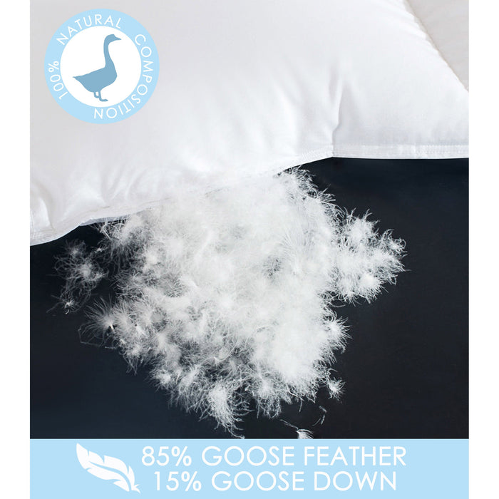 Luxury 13.5 Tog Goose Feather & Down Quilt