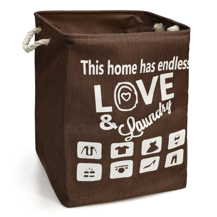 Love Brown Laundry Bag