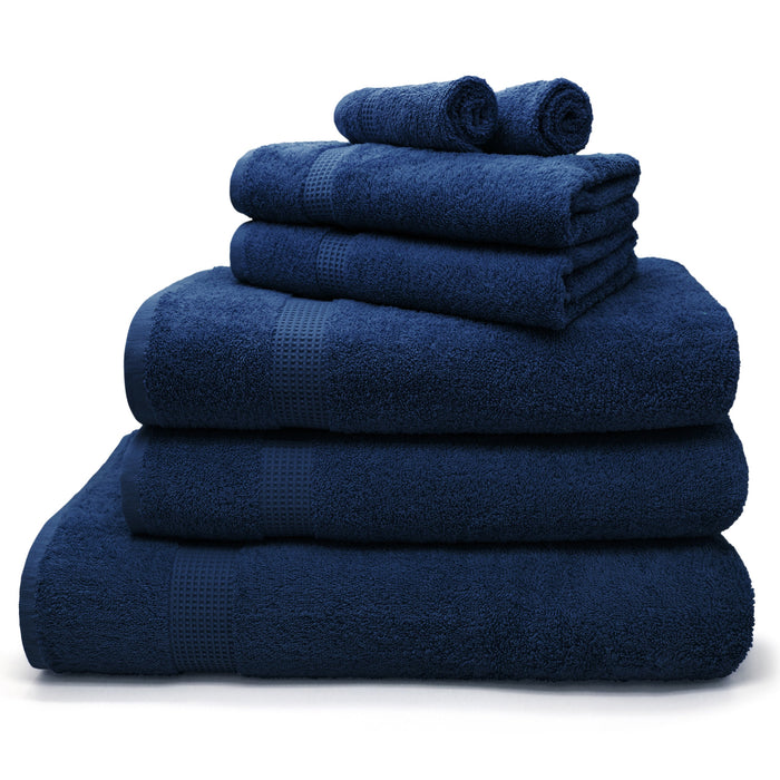 Egyptian 600gsm Navy Cotton Towels