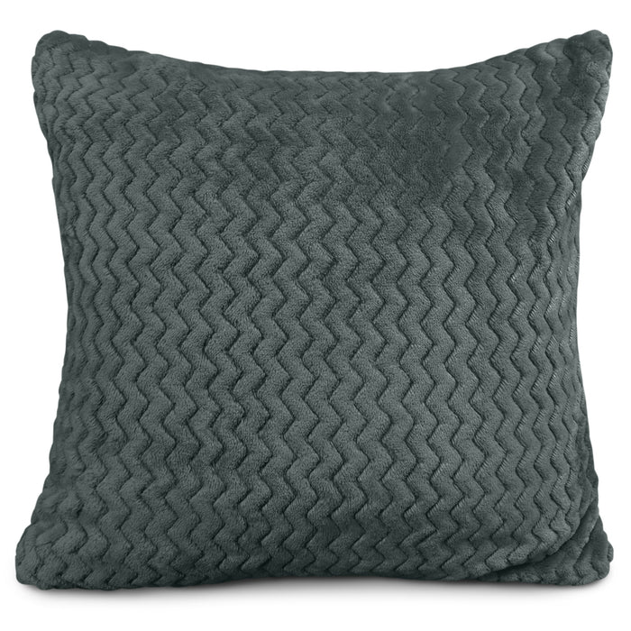 Moda Plush Charcoal Cushion Cover