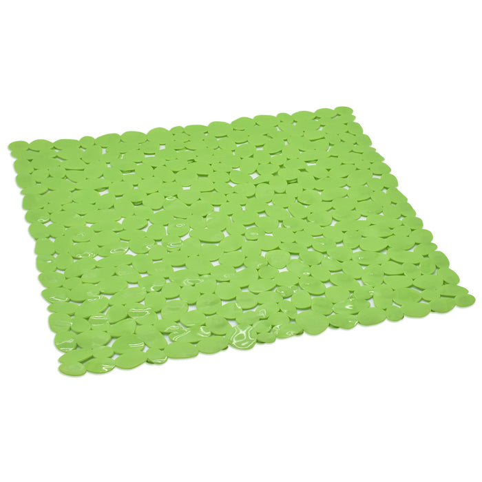 Lime Green Non Slip PVC Shower Mat