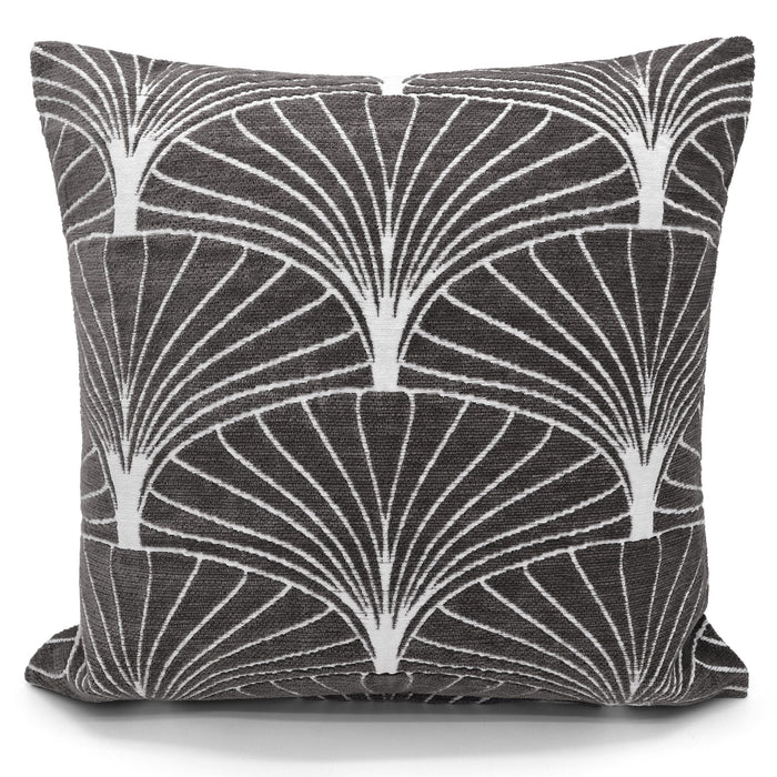 Palermo Charcoal Chenille Cushion Cover